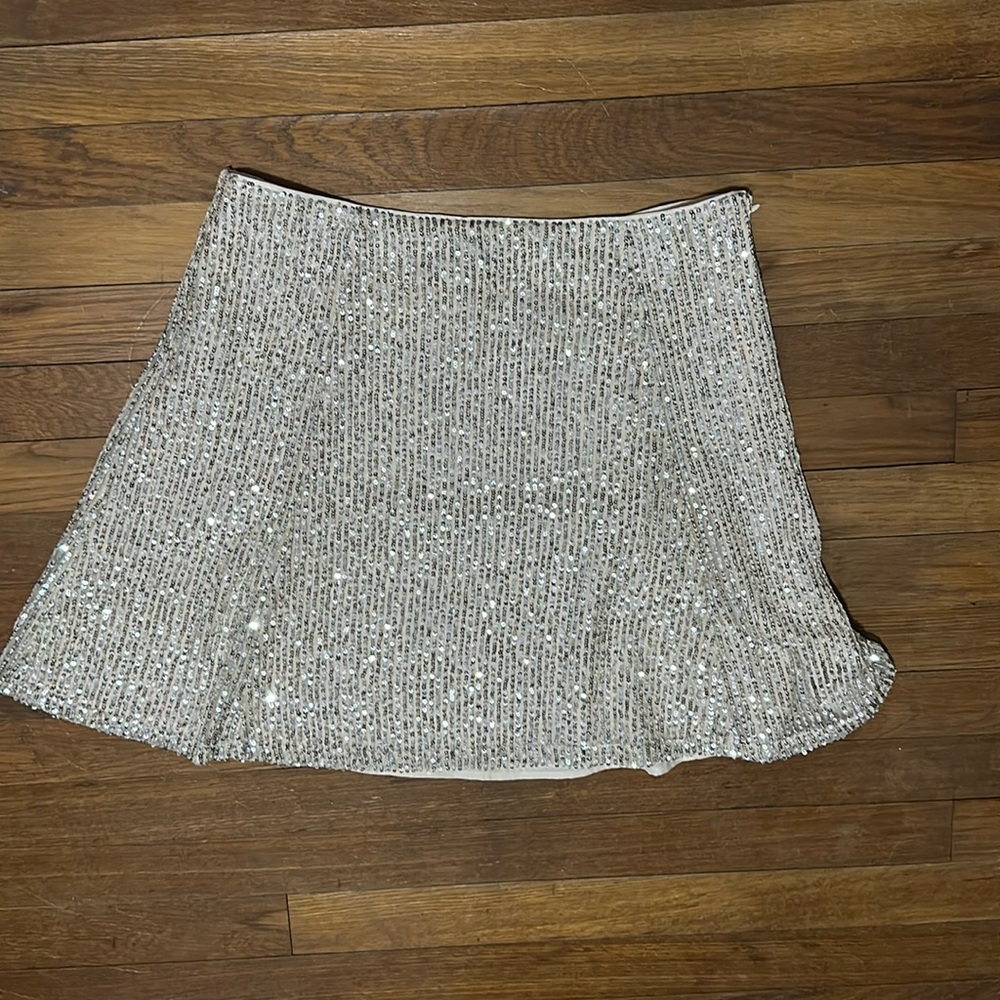 Sequin Mini Skirt